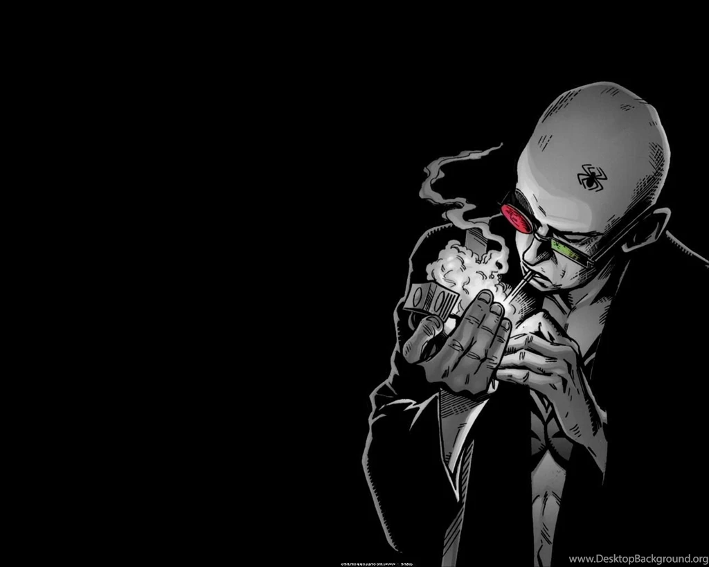 Smoking, Black And White, Comic Books :: Wallpapers Desktop Background