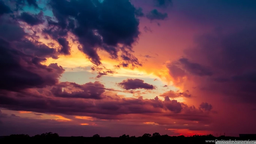 Colorful Clouds HD Desktop Wallpapers : Fullscreen : Mobile : Dual ...
