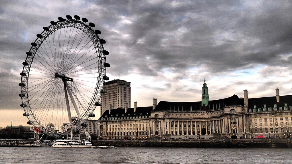 London Ferris Wheel Wallpapers HD 1080p For Desktop