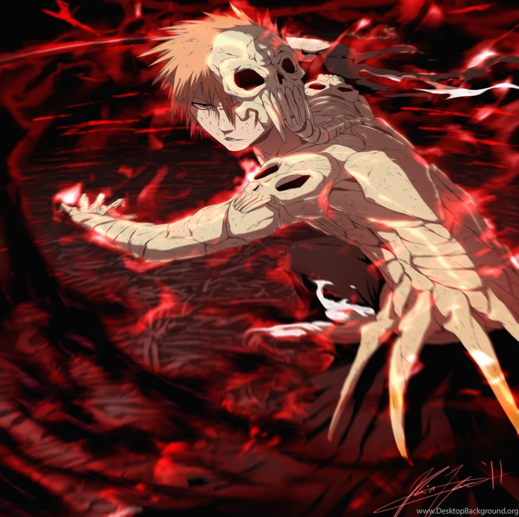 Anime Series Bleach Kurosaki Ichigo Cool Character Orange Hair ...