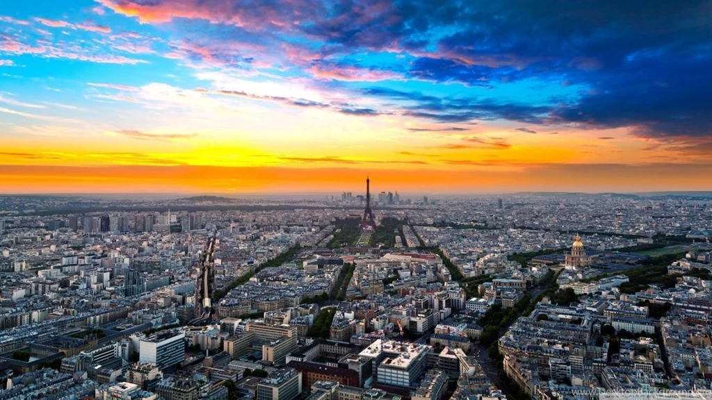Paris Cityscape HD Desktop Wallpapers : High Definition : Dual Monitor