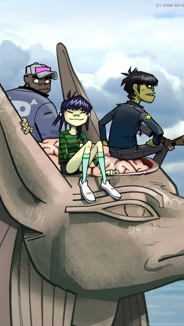 Gorillaz iPhone 5 Wallpapers