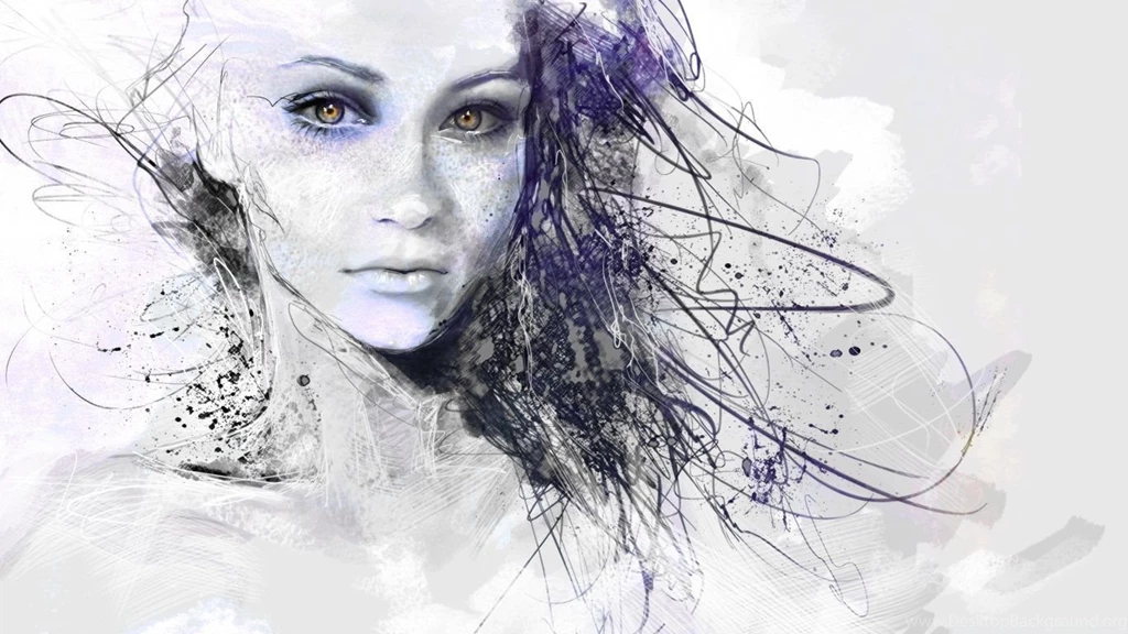 Urban Girl Drawing HD Desktop Wallpapers : Widescreen : High ...