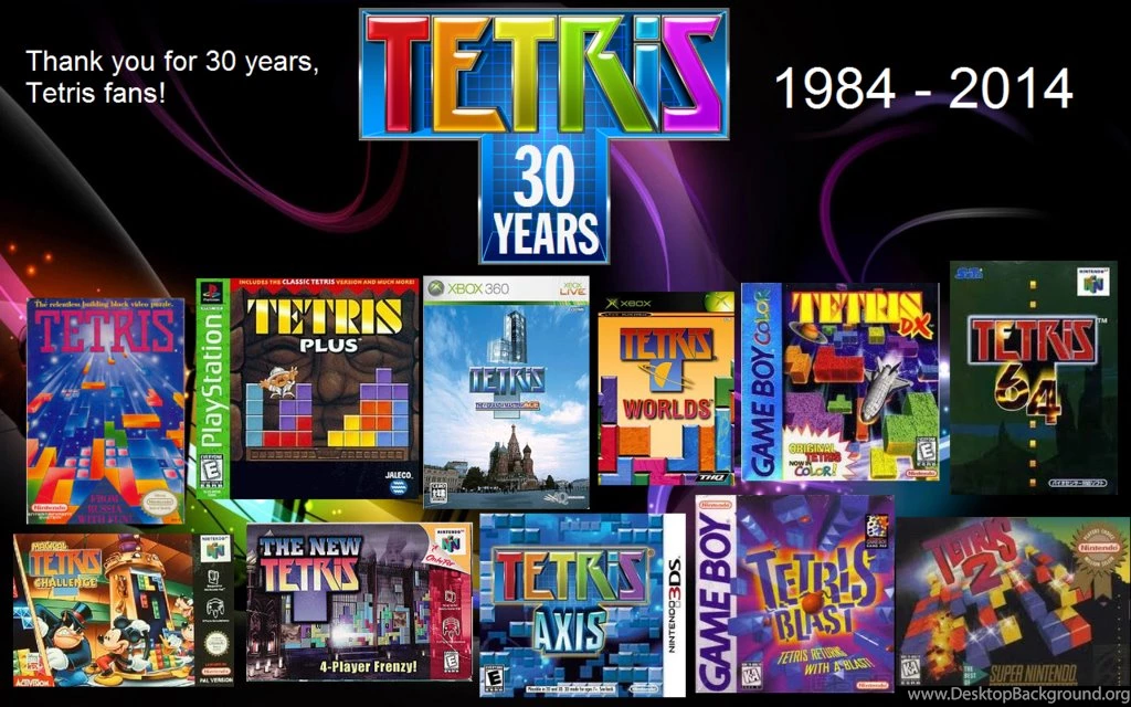 Tetris 30th Anniversary Wallpapers By TheWolfBunny On DeviantArt