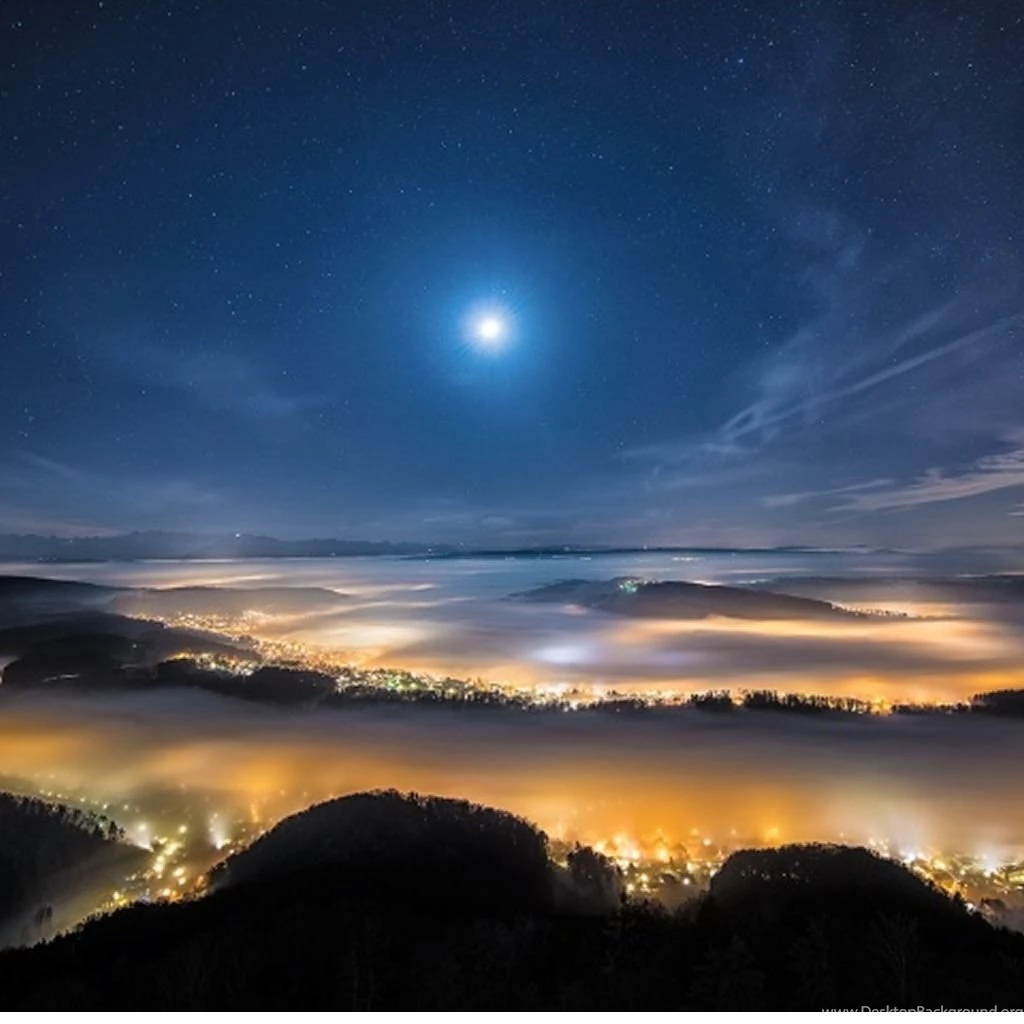 Night Sky Star Lights iPad Wallpapers Download