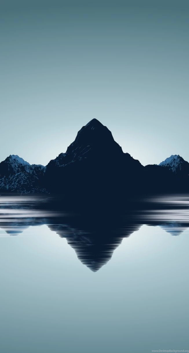 Minimal Mountains Wallpapers For iPhone 5s By Barrieau On DeviantArt