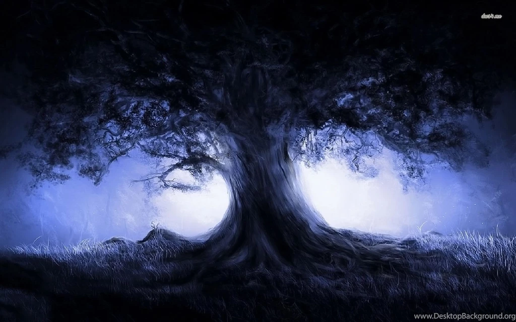 Blue Darkness Wallpapers Fantasy Wallpapers Desktop Background