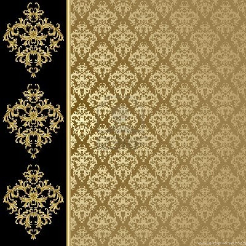Black And Gold Wallpapers Designs Wallpapers High Definition