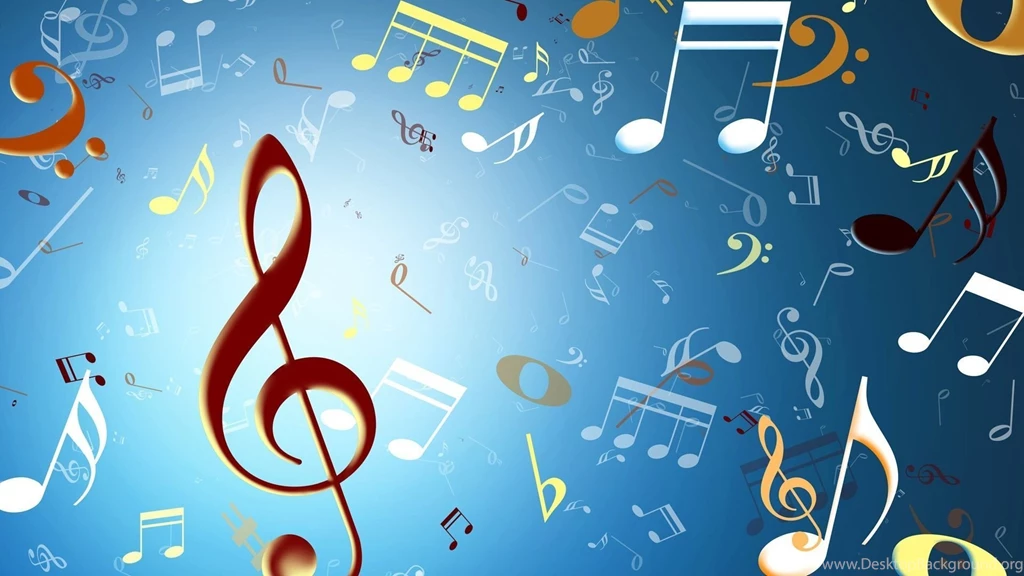 Download Wallpapers 1920x1080 Background, Texture, Music, Sign ...