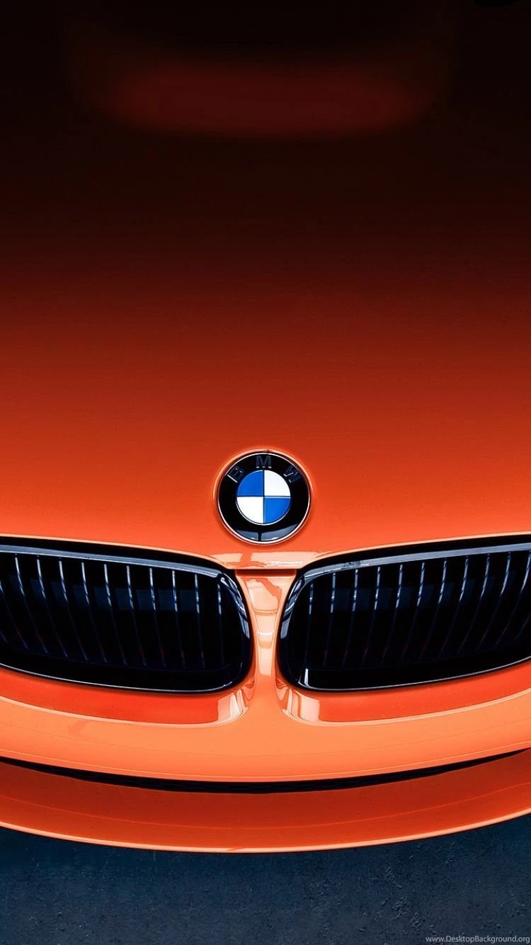 Download Wallpapers 750x1334 Bmw, M3, Front, Orange, Label, Icon ...