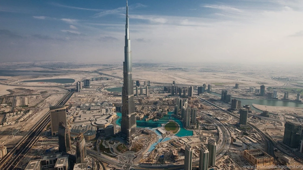 Download Wallpapers 1920x1080 Dubai, City, Skyscrapers, Building ...