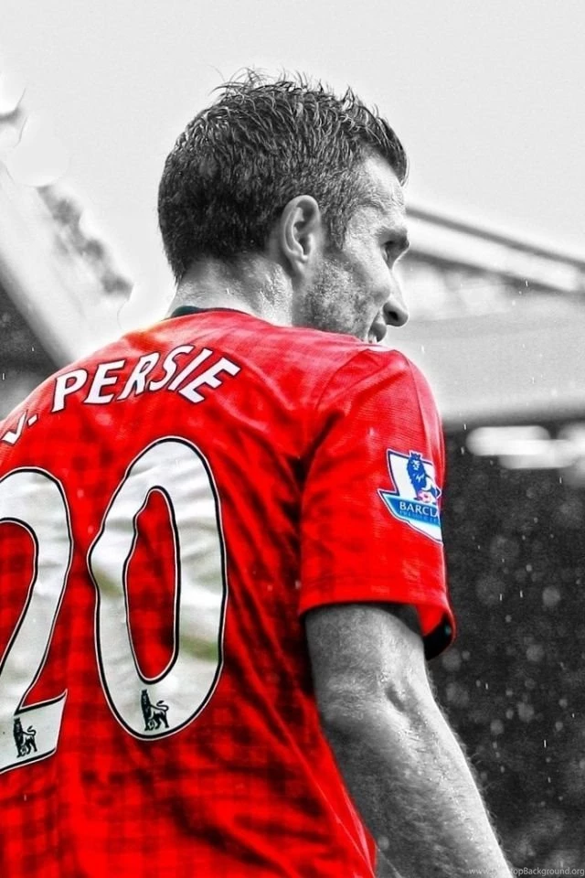 Download Wallpapers 640x960 Van Persie, Soccer, Manchester United ...