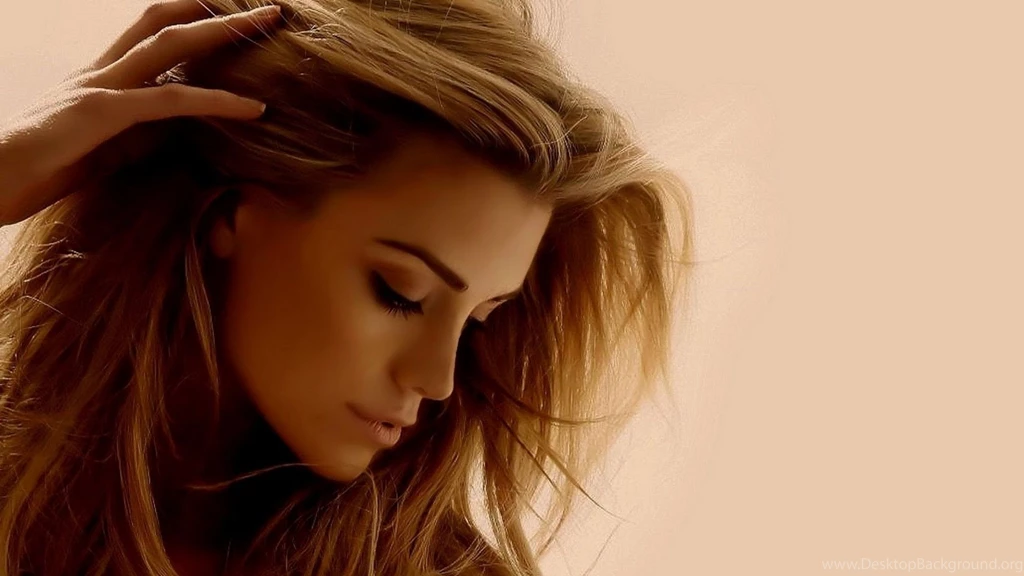 Download Wallpapers 2560x1440 Blonde, Girl, Face Mac iMac 27 HD ...