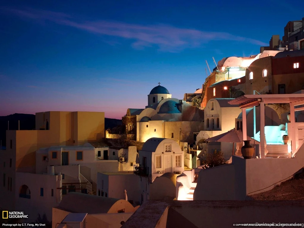 35 Santorini HD Wallpapers