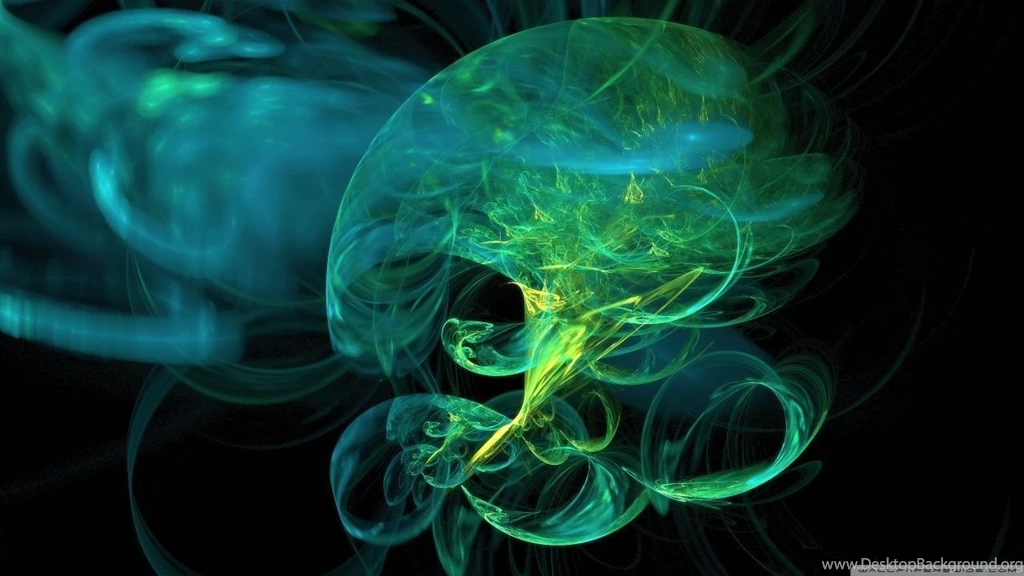 Abstract Green Smoke HD Desktop Wallpapers : High Definition ...