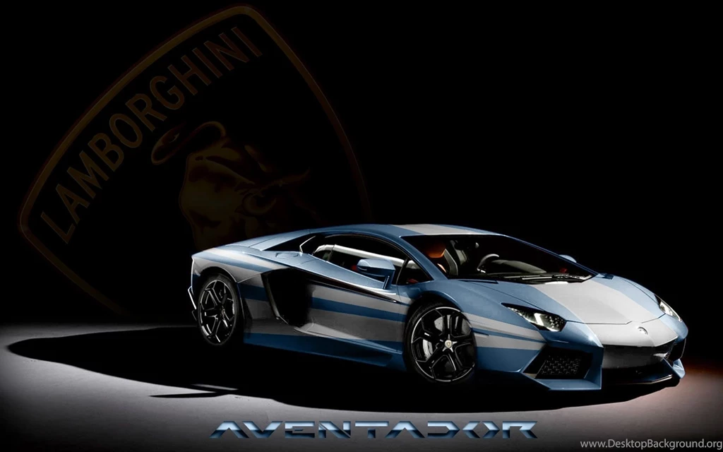Lamborghini Aventador Blue Image
