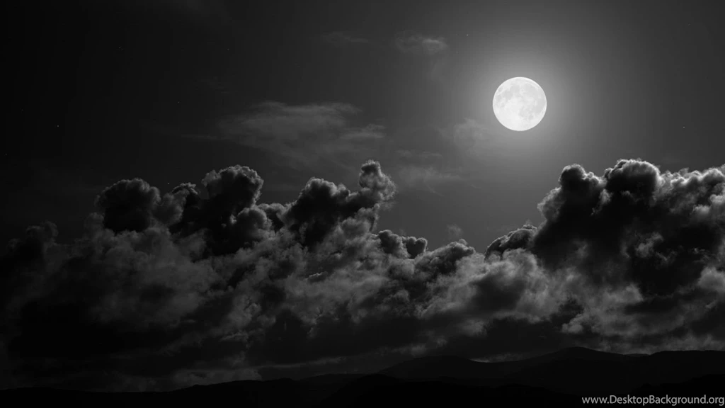 1600x900 Full Moon Night Wallpapers
