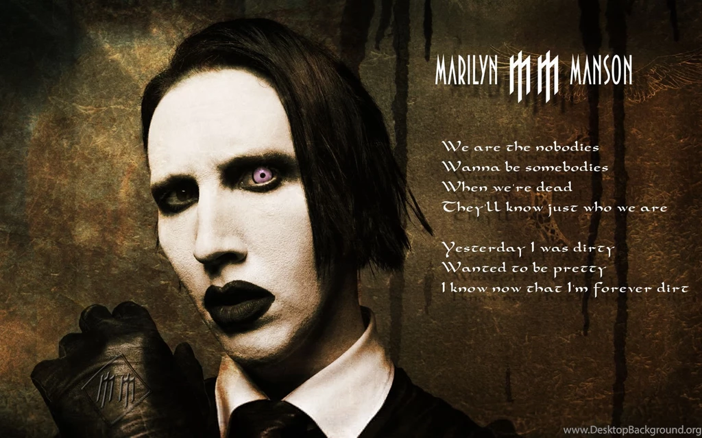 MARILYN MANSON Industrial Metal Rock Heavy Shock Gothic Glam ...
