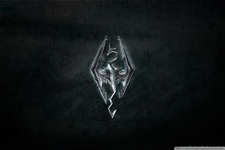 Skyrim Logo HD Desktop Wallpapers : High Definition : Fullscreen ...