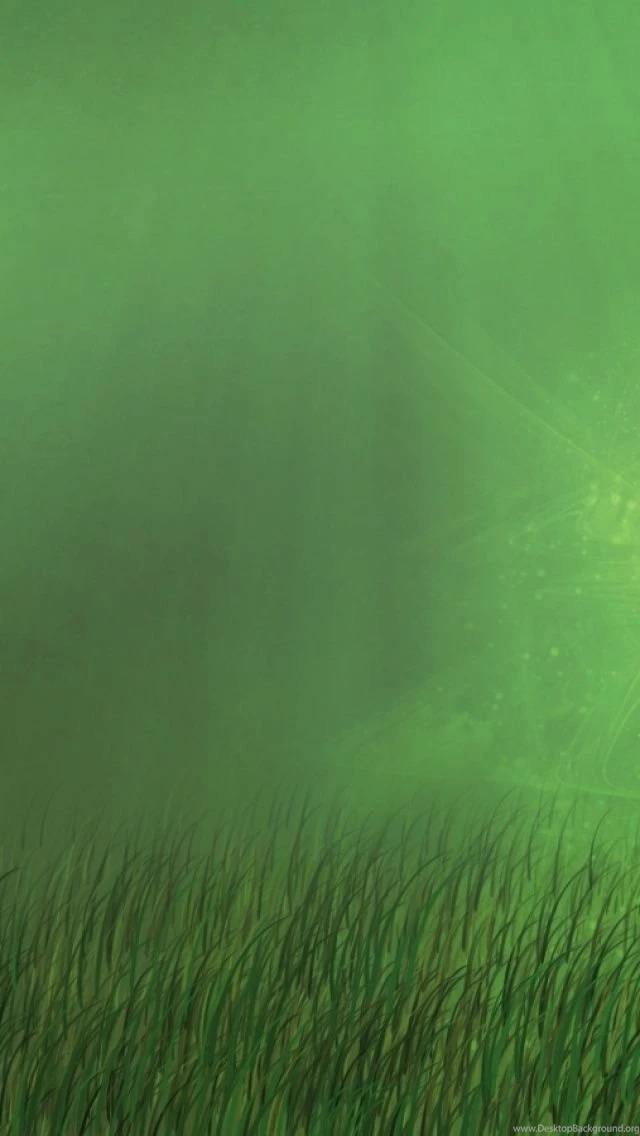 Green Anime Girl iPhone 5 Wallpapers Desktop Background