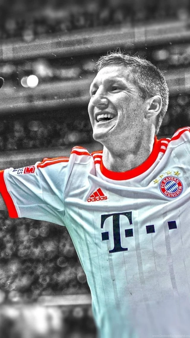 Bayern Bastian Schweinsteiger iPhone 5 Wallpapers