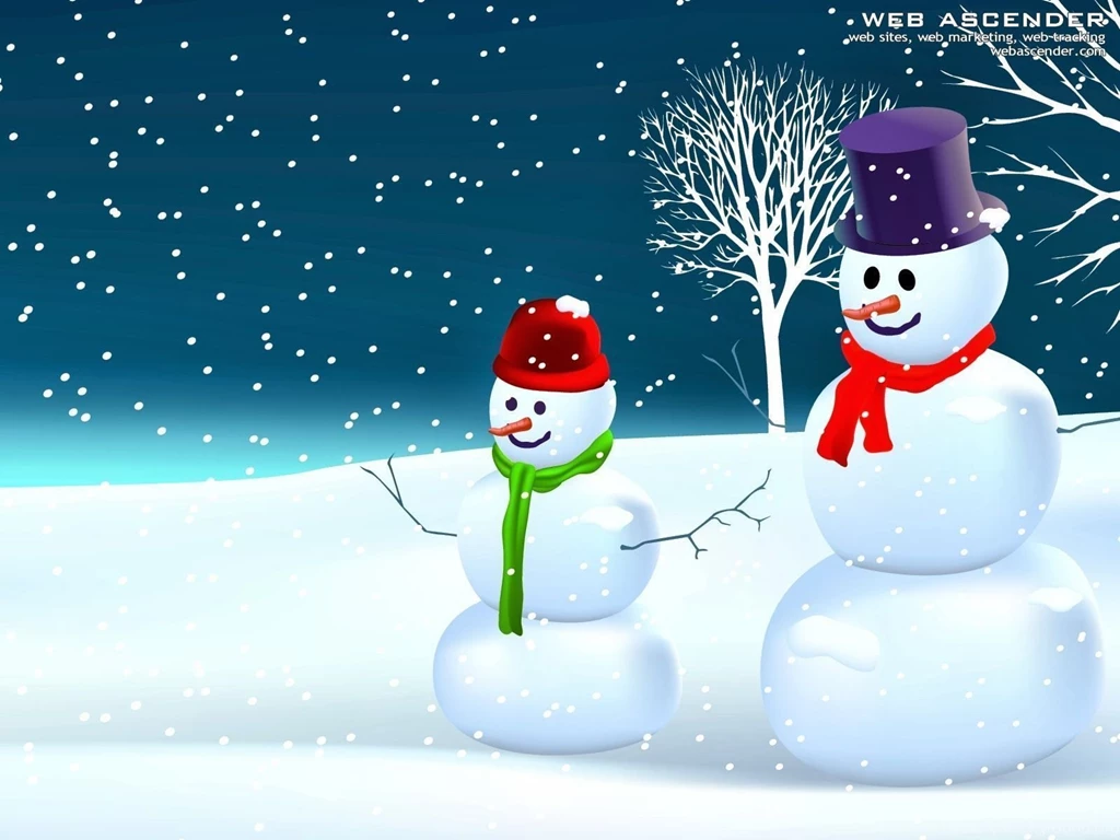 Santa And Snowman HD Wallpapers,Pics And Photos HD Wallpapers Blog