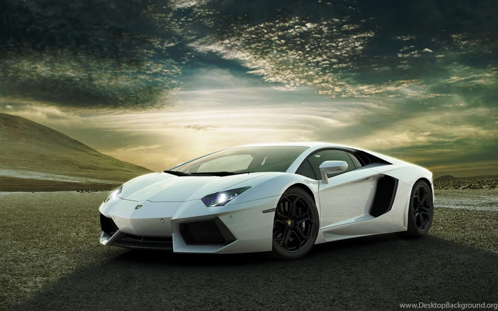 White Lamborghini Aventador Wallpapers 1920x1200 721321