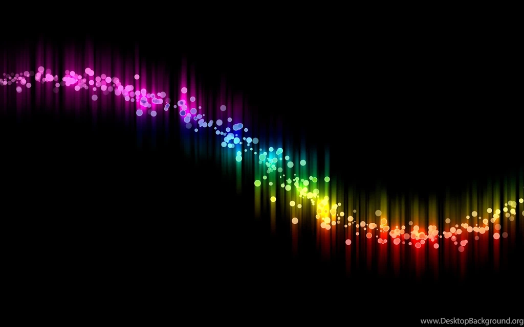 Abstract Black Backgrounds Digital Art Multicolor Wallpapers ...