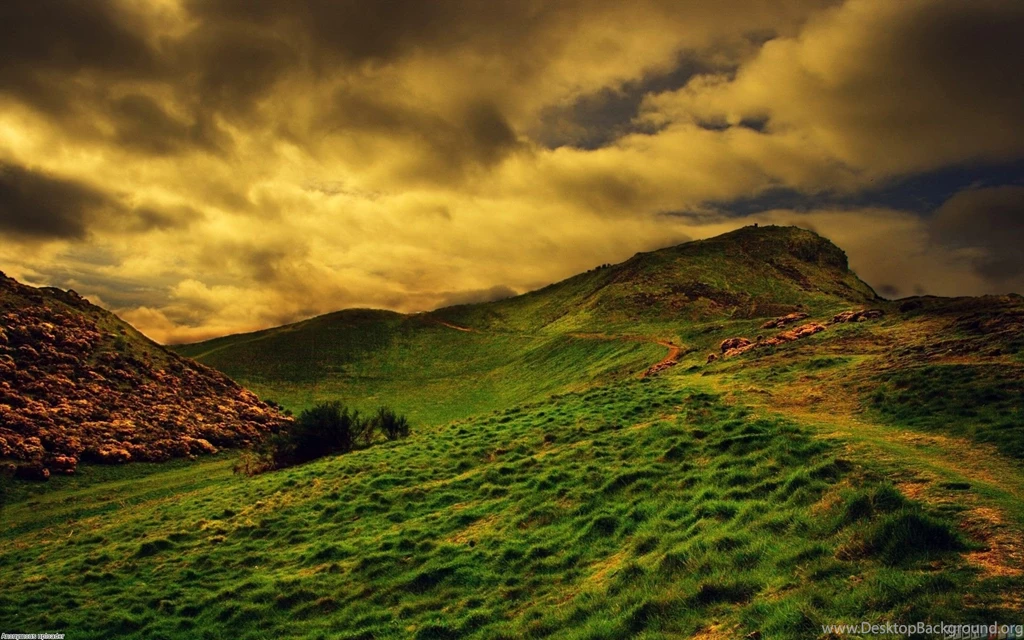 Green Hills Of Scotland Wallpapers Desktop Background