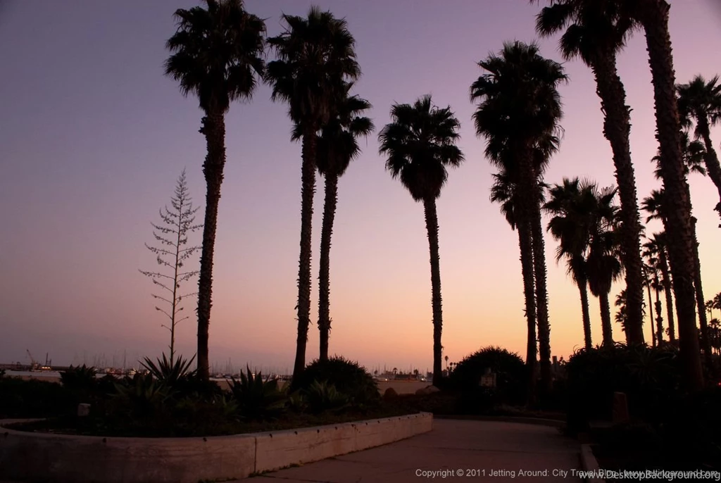 Photo Of The Week: Sunset In Santa Barbara, CA Jetting Around