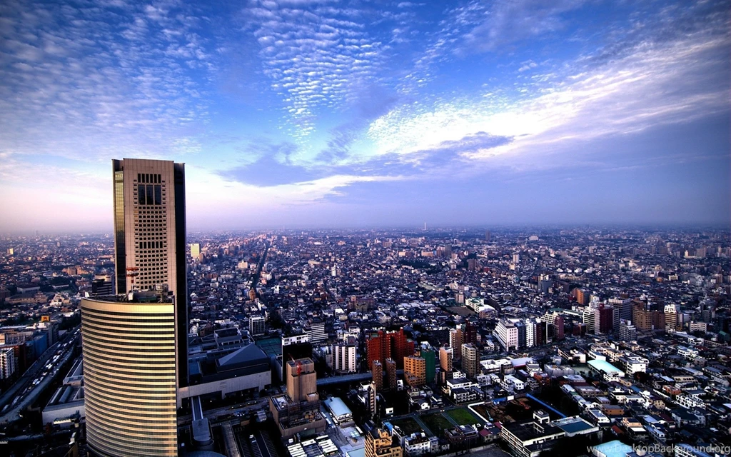 Tokyo Busy Street Wallpaper.