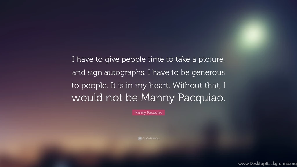 Manny Pacquiao Quotes (18 Wallpapers) Quotefancy