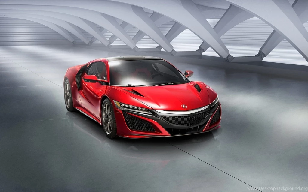 New ACURA NSX 2016 Red Car Wallpapers