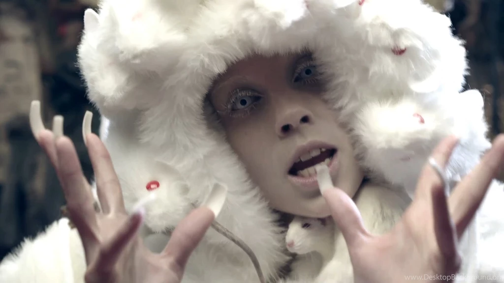 HDscreen: Die Antwoord Evil Boy Yolandi Visser Rats White Desktop ...