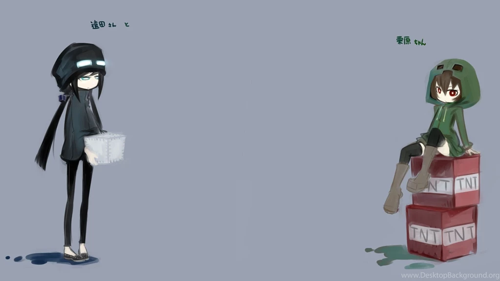 Minecraft Anime Character Wallpapers Game Deskt