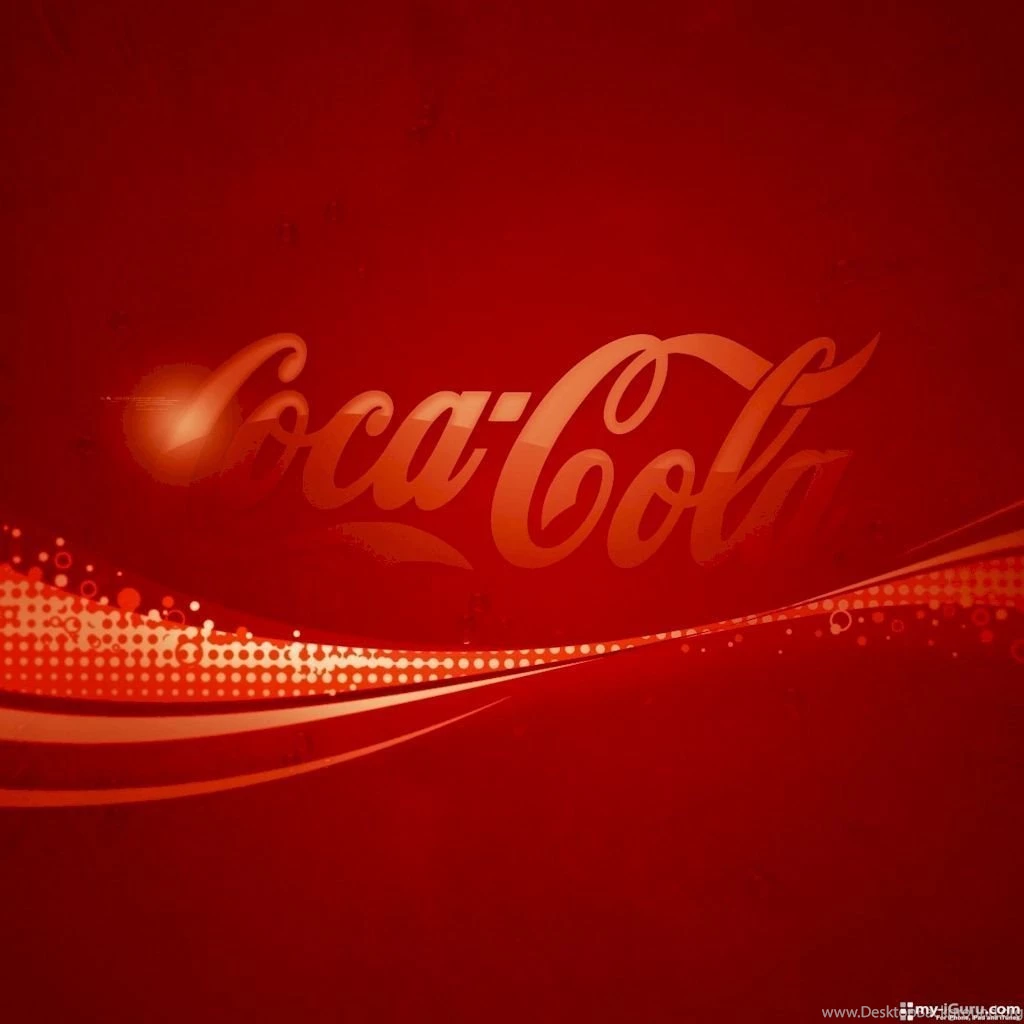 Coke Logo iPad 1024 X 1024 Wallpapers Logos / Brands Wallpapers