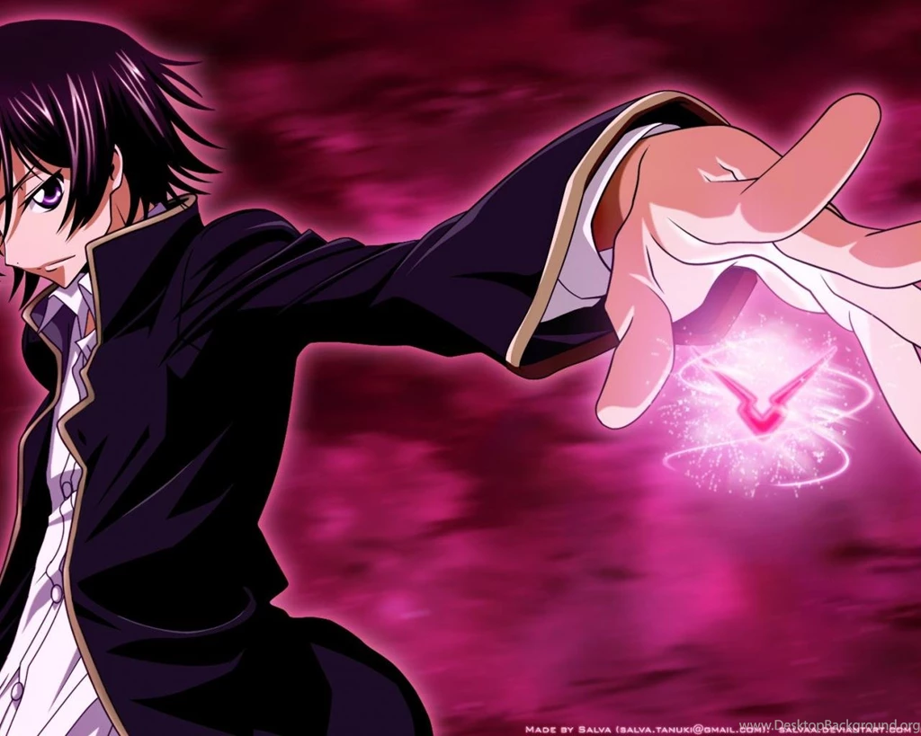 Code Anime Boy Lelouch Lamperouge Purple Eyes Hd Wallpapers ... Desktop  Background