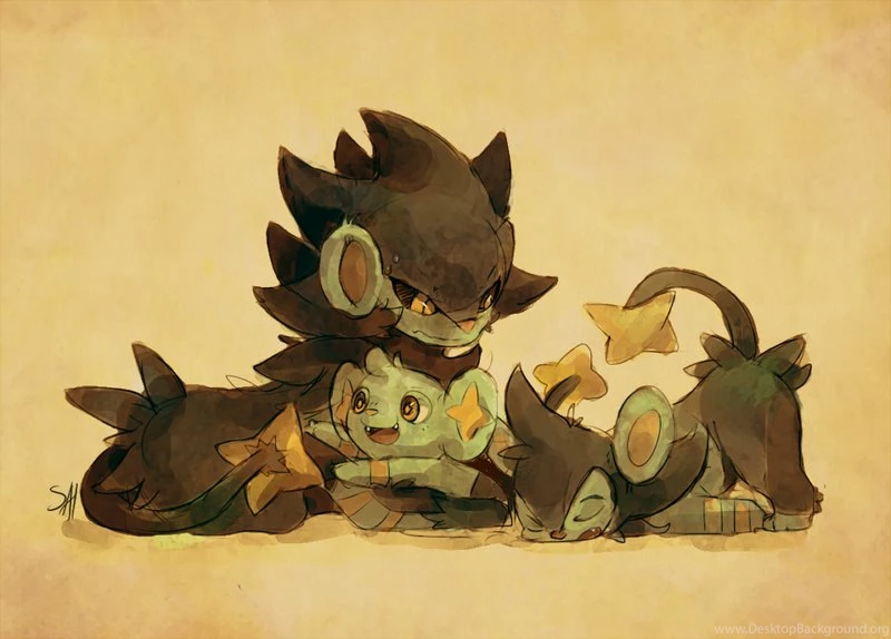 Luxray Family By Salanchu On DeviantArt