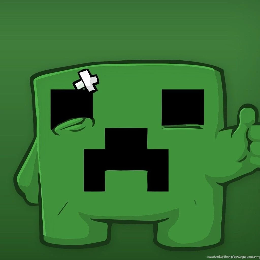 Download Sad Minecraft Creeper Wallpapers For IPad