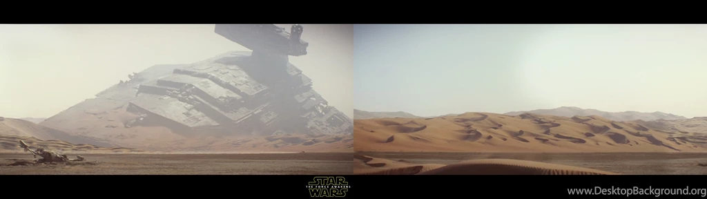 I Spliced The New Trailer's Opening Pan Together Into A 3840x1080 ...