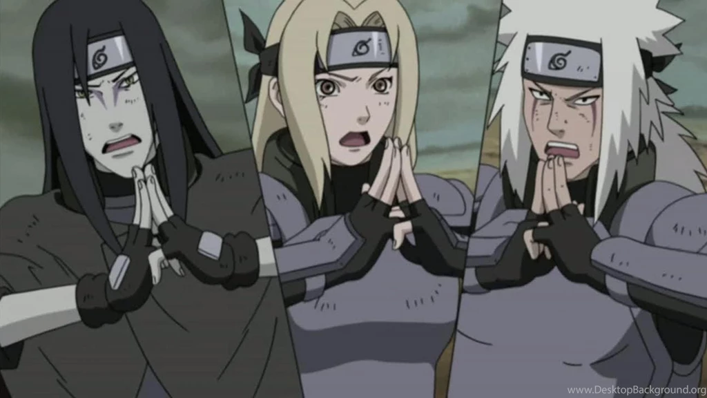 Orochimaru Tsunade And Jiraiya Wallpapers (