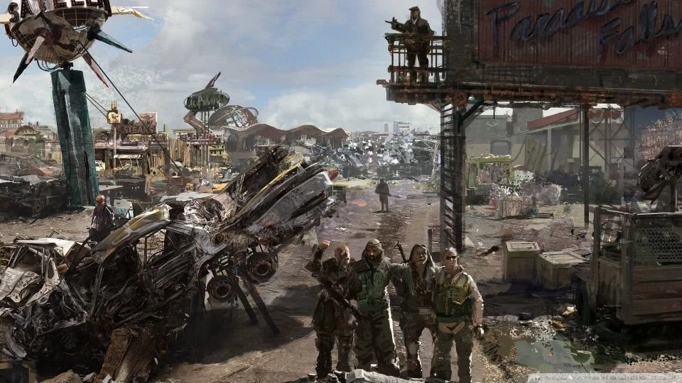 Fallout 3 Game Scene HD Desktop Wallpapers : Widescreen : High ...