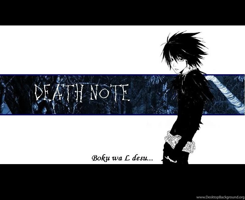 L Wallpapers Death Note By Yatta chan On DeviantArt