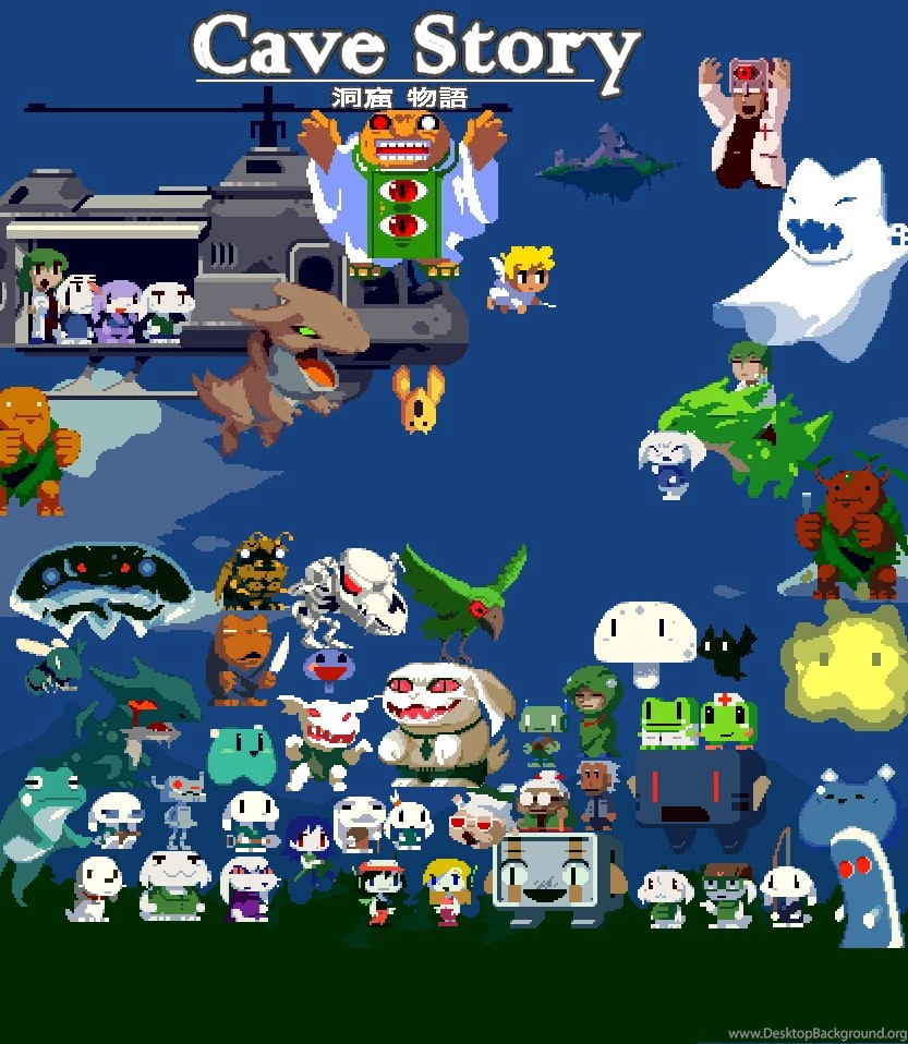 Cave Story Wii Dsi Wallpapers By Dreamin 8 Bit On Deviantart Desktop 