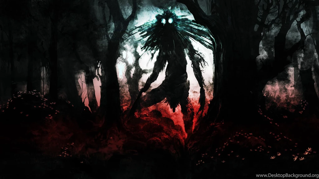 Creepy Scarecrow Skull Kid