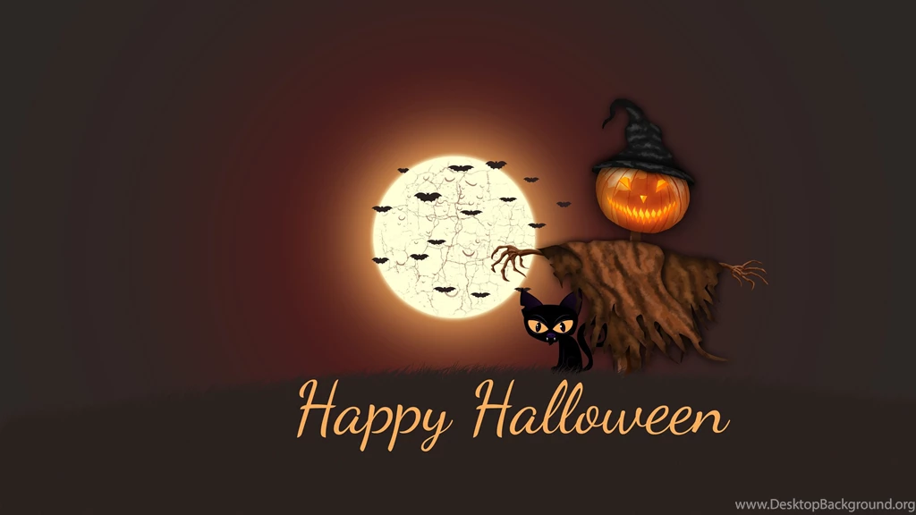 Scarecrow Hauting The Halloween Night Wallpapers 24749