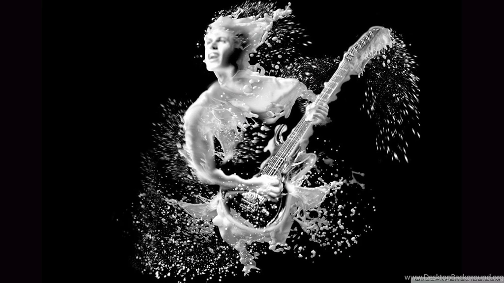 Playing The Guitar Wallpapers