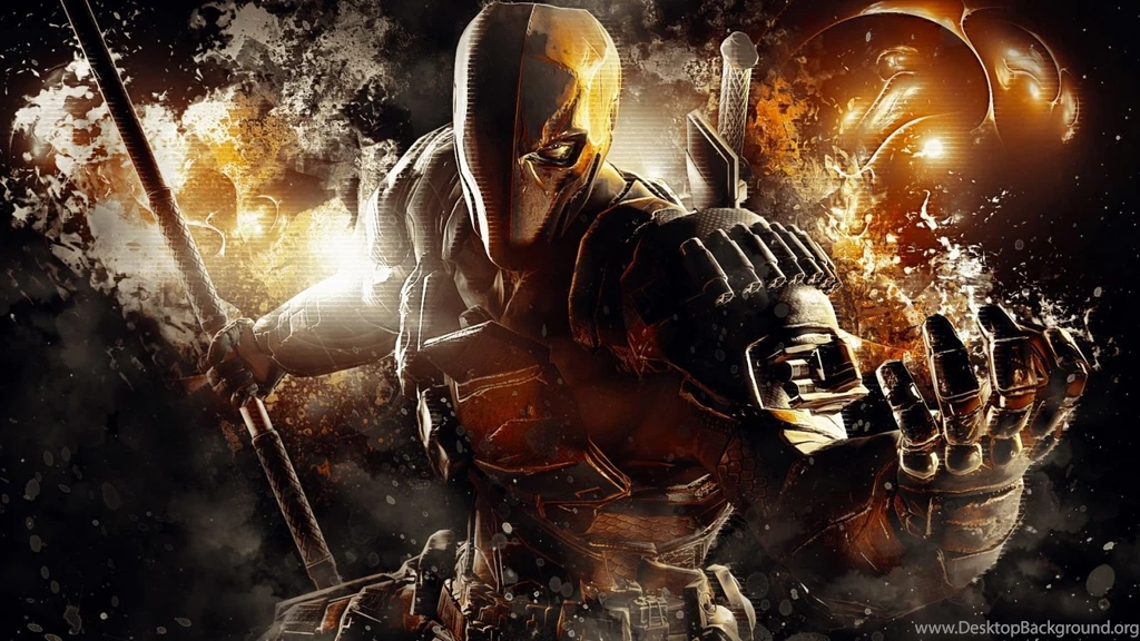 Download Wallpapers 1600x900 Batman Arkham Origins, Deathstroke ...