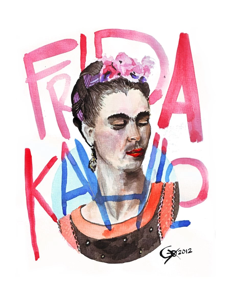 Frida Kahlo By Gxo On DeviantArt