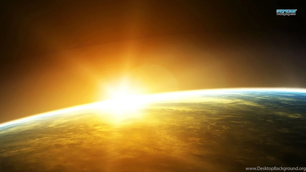 Sunrise From Space Wallpapers Space Wallpapers